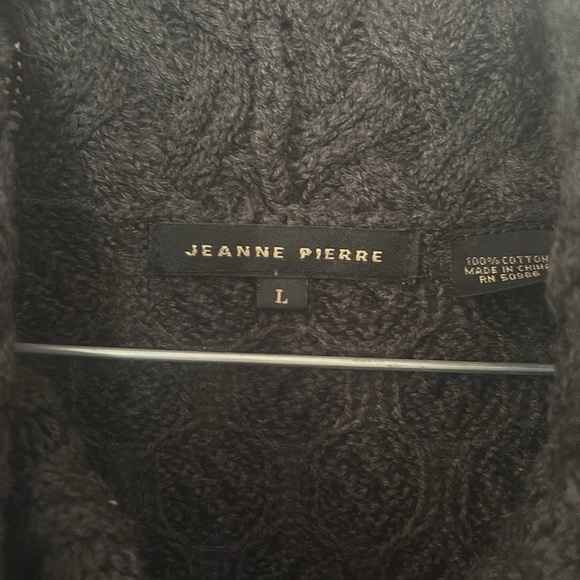 2 Sweater Bundle Time and Tru and Jeanne Pierre Size Large - Picture 3 of 10